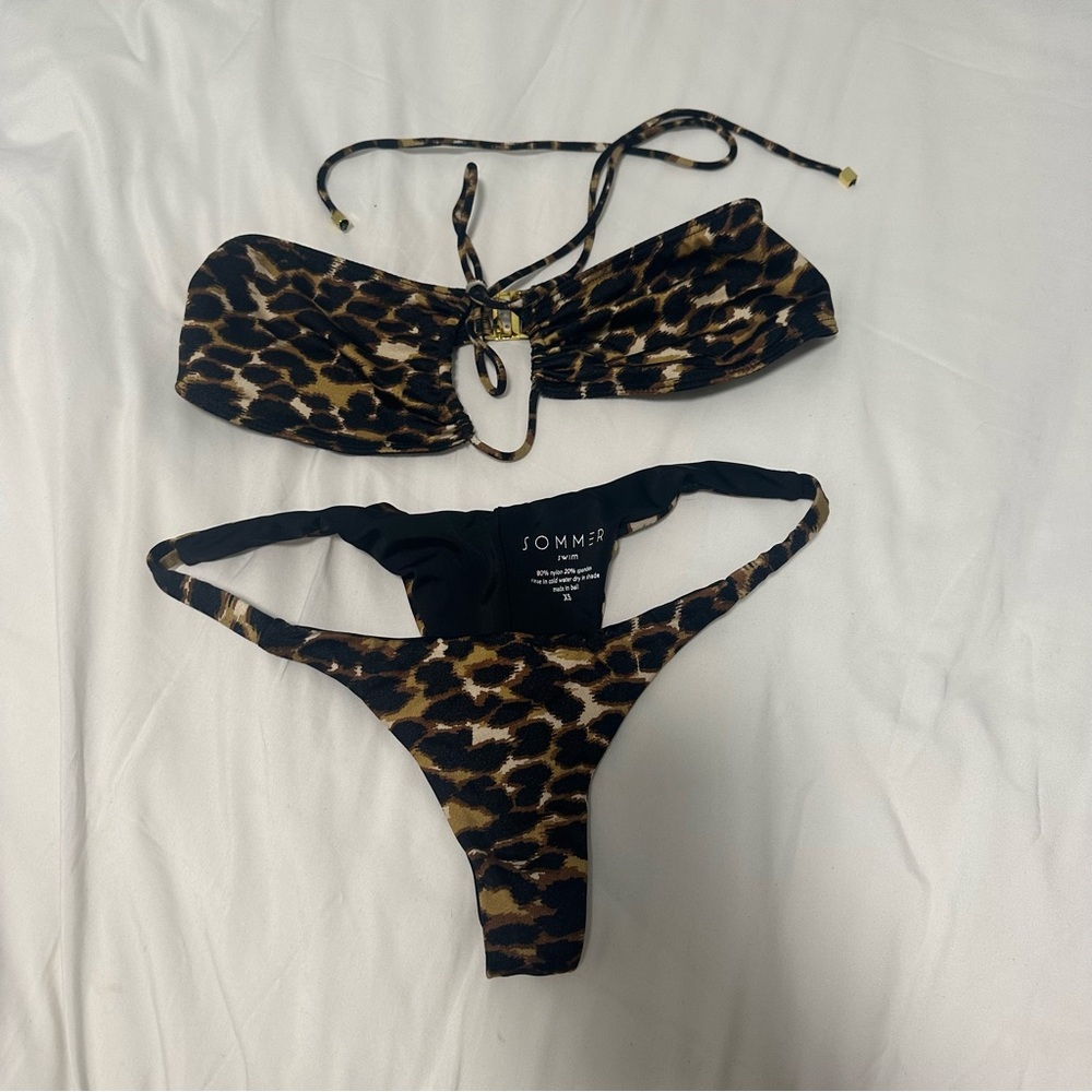 Sommer Swim Leopard Print Bikini Set